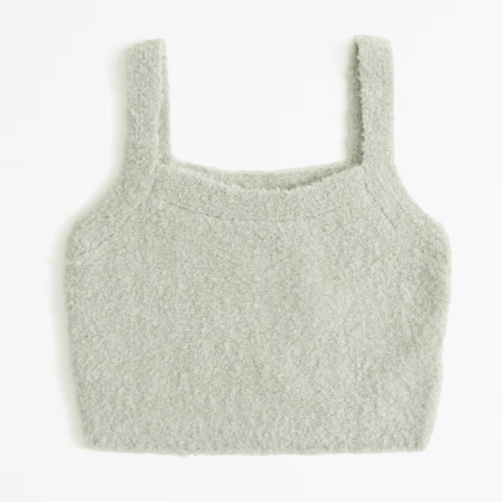 ABERCROMBIE Lounge Boucle Tank NWT
